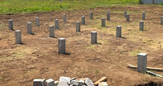 Фундамент на забивных жб сваях под ключ в Ростове - фундамент из забивных железобетонных свай цена от 3197 руб/м2